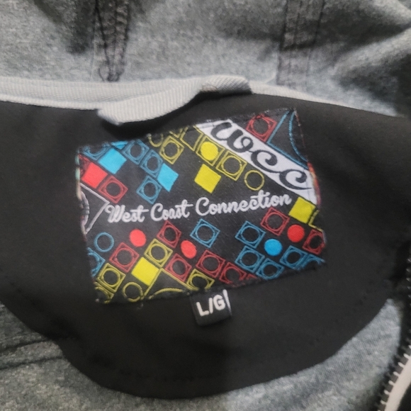 WCC - Softshell Waterproof Hoodie Jacket - Size L - Picture 6 of 7